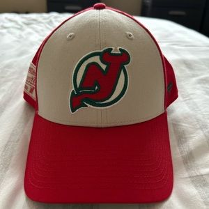 New Jersey Devils Vintage Hockey Snap Back Hat